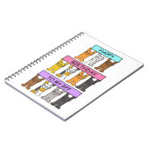 Fijne verjaardag op mijn BFF Notitieboek (Linkerzijde)