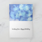 Fijne verjaardag Pap Spitfire Planet CARD Kaart (Binnen)