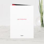 Fijne verjaardag papa, jij bent de beste roodzwart kaart (Achterkant)