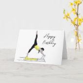 Fijne verjaardag Proefkaart Kaart (Gele Bloem)