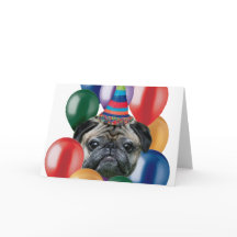 Fijne verjaardag Pug