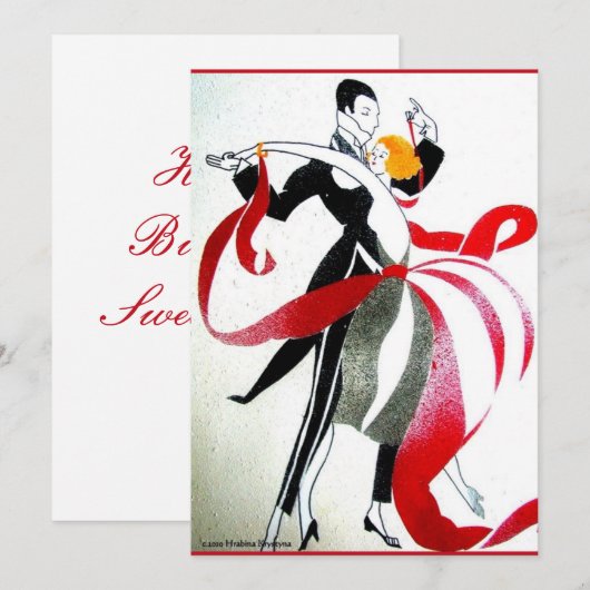 Fijne verjaardag schatje! feestdagenkaart (Voorkant / Achterkant)