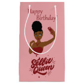 Fijne verjaardag Selfie Koningin! Klein Cadeauzakje (Voorkant)