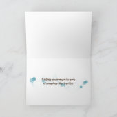 Fijne verjaardag smokkelende teddyberen kaart (Binnen)