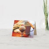 Fijne verjaardag, Straight Edge Razor Kaart (Achterkant)