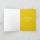 Fijne verjaardag tante Blessings aan uw douanenaam Kaart (Binnen)