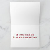 FIJNE VERJAARDAG VAN "A CLASSIC" KAART (Binnen)