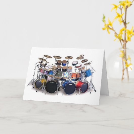 FIJNE VERJAARDAG VAN DE BENDE KAART (Gele Bloem)