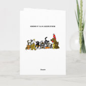 Fijne verjaardag van de geboorte passen kaart (Achterkant)