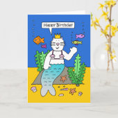 Fijne verjaardag van de ormaïde. kaart (Gele Bloem)