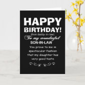 Fijne verjaardag van de wet kaart (Gele Bloem)