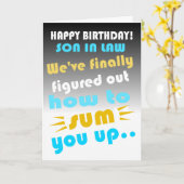 Fijne verjaardag van de wet kaart (Gele Bloem)