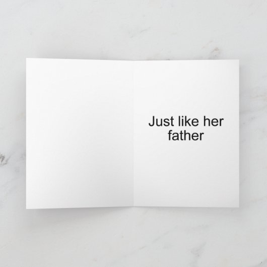 Fijne verjaardag van de wet kaart (Binnen)