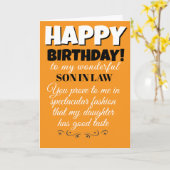 Fijne verjaardag van de wet kaart (Gele Bloem)