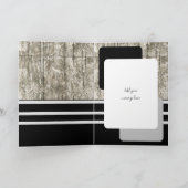 Fijne verjaardag vandaag 80 heet zwarte grijs kaart (Binnen)