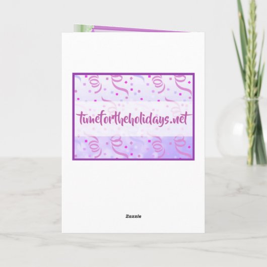 Fijne verjaardag voor de beste grootmoeder kaart (Achterkant)