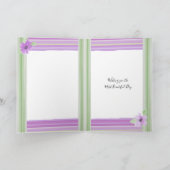 Fijne verjaardag voor de beste grootmoeder kaart (Binnen)