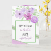 Fijne verjaardag voor de beste grootmoeder kaart (Gele Bloem)