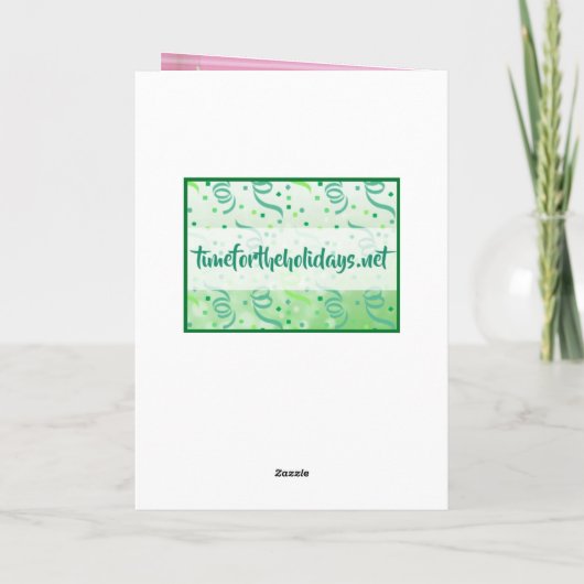 Fijne verjaardag voor de beste grootmoeder kaart (Achterkant)