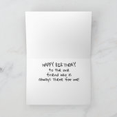 *FIJNE VERJAARDAG* VOOR EEN BIJZONDERE VRIEND KAART (Binnen)