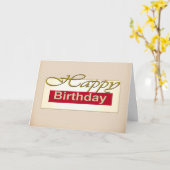 Fijne verjaardag voor een geweldige medewerker kaart (Gele Bloem)