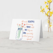 FIJNE VERJAARDAG VOOR EEN "HEEL BIJZONDERE" VRIEND KAART (Gele Bloem)