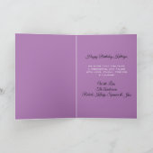 Fijne verjaardag voor een speciale vrouw op persoo kaart (Binnen)