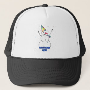Fijne verjaardag voor hem! trucker pet