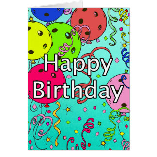 Fijne verjaardag voor je favoriete Pickleball Play