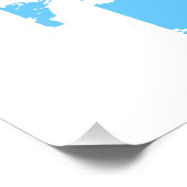 Fijne verjaardag voor jou foto afdruk (Hoek)