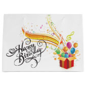 Fijne verjaardag voor jou groot cadeauzakje (Voorkant)