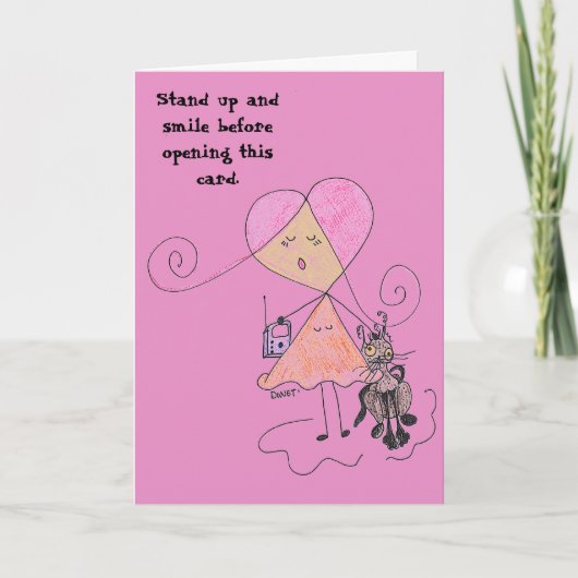 Fijne verjaardag voor jou kaart (Voorkant)