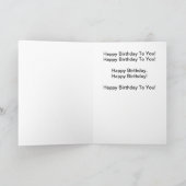 Fijne verjaardag voor jou kaart (Binnen)