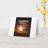 Fijne verjaardag voor jou kaart (Gele Bloem)