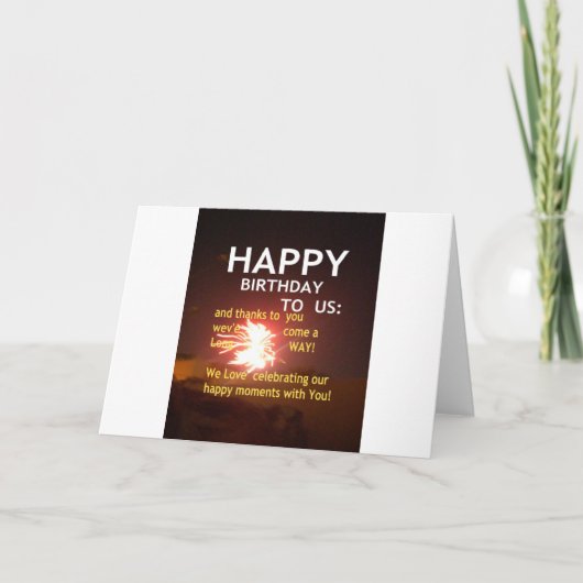 Fijne verjaardag voor jou kaart (Voorkant)