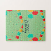 Fijne verjaardag voor jou legpuzzel (Horizontaal)