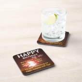 Fijne verjaardag voor jou onderzetter (Rechterzijde)