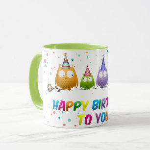 Fijne verjaardag voor jou, Owls, Mok