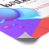 Fijne verjaardag voor jou poster (Hoek)