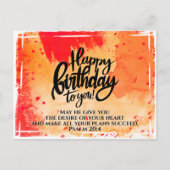 Fijne verjaardag voor jullie Bijbelse versie Briefkaart (Voorkant)