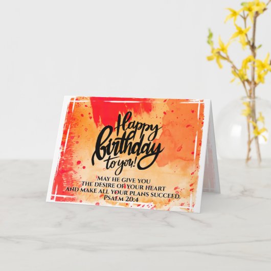 Fijne verjaardag voor jullie Bijbelse versie Kaart (Gele Bloem)