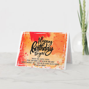 Fijne verjaardag voor jullie Bijbelse versie Kaart