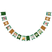 Fijne verjaardag voor jullie Elke leeftijd Foto Gr Vlaggetjes (Alle)