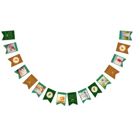 Fijne verjaardag voor jullie Elke leeftijd Foto Gr Vlaggetjes (Alle)