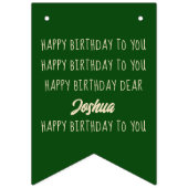 Fijne verjaardag voor jullie Elke leeftijd Foto Gr Vlaggetjes (Eerste vlag)