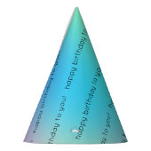 "Fijne verjaardag voor jullie" Verloop van het pas Feesthoedjes (Links)