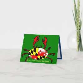 Fijne verjaardag voor Marylanders Kaart