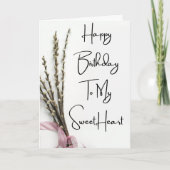 Fijne verjaardag voor mijn lieve Vriendin Feestdagen Kaart (Voorkant)