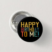 Fijne verjaardag voor mijn vaderdag ronde button 3,2 cm (Voorkant /achterkant)