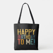 Fijne verjaardag voor mijn vaderdag tote bag (Achterkant)